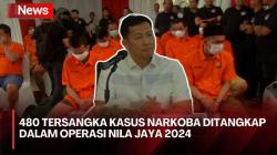Polda Metro Jaya Musnahkan Ratusan Kilogram Narkoba dalam Operasi Nila Jaya 2024