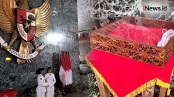 Jelang Prosesi Kirab Bendera Pusaka, Beginilah Suasana di Dalam Cawan Monas