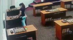 Detik-Detik Pecatur Racuni Lawan Terekam CCTV, Papan Catur Ditaburi Merkuri sebelum Tanding