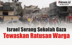 Infografis Serangan Brutal Israel Hantam Sekolah di Gaza, Tewaskan Lebih dari 100 Warga Palestina