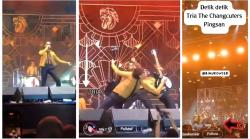 Detik-Detik Tria The Changcuters Pingsan di Atas Panggung hingga Dilarikan ke Rumah Sakit