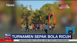 Pertandingan Sepak Bola di Pinrang Ricuh, Suporter dan Pemain Baku Hantam di Lapangan
