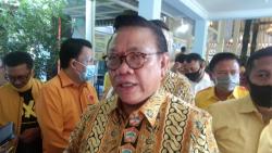 Agung Laksono Sebut Tak Ada Nama Selain Bahlil yang Maju Jadi Ketum Golkar