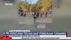  Viral! Turnamen Sepak Bola Tarkam di Pinrang, Berakhir Ricuh