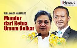 Infografis Airlangga Hartarto Mundur dari Ketua Umum Golkar