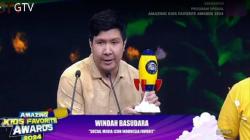 Congrats! Windah Basudara Menang di Amazing Kids Favorite Awards 2024 