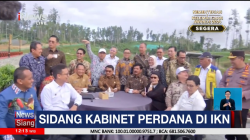 Jokowi Gelar Sidang Kabinet Pertama di IKN