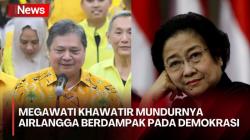 Megawati Prihatin Airlangga Hartarto Mundur dari Ketum Golkar, Hasto: Khawatirkan Demokrasi 