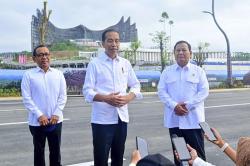 Di Hadapan Jokowi, Prabowo Janji Teruskan Proyek IKN
