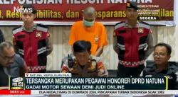 Oknum Honorer DPRD Natuna Nekat Gadaikan Motor Sewaan Demi Judi Online