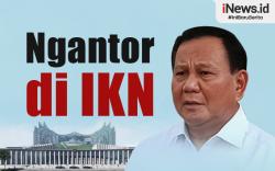 Infografis Prabowo Bakal Ngantor di IKN usai Dilantik jadi Presiden
