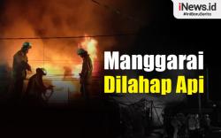 Infografis Kebakaran Hebat di Manggarai Jaksel