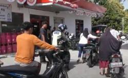 Puluhan Motor Mogok usai Isi BBM Diduga Campur Air di SPBU Patih Galung Prabumulih<