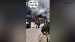 Tersulut Api Mesin Gerinda, Bengkel di Depok Terbakar 