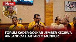 Forum Kader Golkar Jember Tak Percaya Airlangga Hartarto Mundur dari Ketum