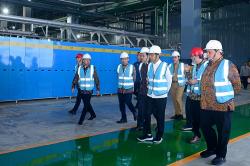 Diresmikan Jokowi, PLN Pastikan Keandalan Pasokan Listrik Pabrik Baterai Anoda di KEK Kendal