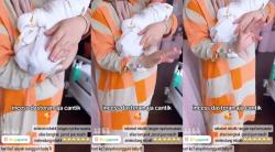 Potret Syahrini Pakai Daster sambil Gendong Baby R, Netizen: Incess Dasteran Aja Cantik!