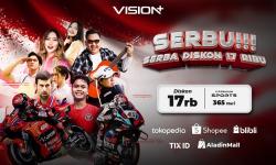 Momen 17-an, Langganan Vision+ Premium Sports Hemat Rp17.000