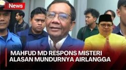  Mahfud MD Beber Kemungkinan Penyebab Pengunduran Diri Airlangga Hartarto dari Ketum Golkar