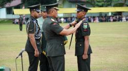 100 Prajurit Dilantik, Prada Hendri David Rehan Lulusan Terbaik Prasis Dikmata TNI AD 2024<