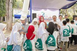 Berbagi Kebaikan kepada 222 Anak Yatim