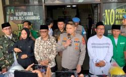 Datangi Polres Karawang, Banser Kecewa Baru 2 Pelaku Persekusi Kiai NU Ditangkap<