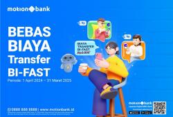 Transfer Uang Makin Praktis dan Tanpa Biaya! Nikmati Sekarang di MotionBank