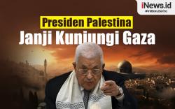 Infografis Presiden Palestina Janji Kunjungi Gaza