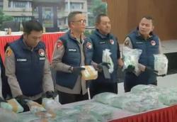 Polda Jatim Gagalkan Peredaran 30 Kg Sabu Senilai Rp30 Miliar di Sidoarjo<