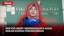 Undip Bantah Meninggalnya Mahasiswi Kedokteran Dipicu Perundungan
