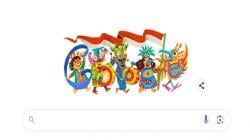 Google Doodle Rayakan Hari Kemerdekaan Indonesia, Tampilkan Kekayaan Warisan Budaya Bangsa