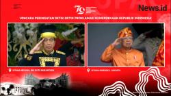 Momen Tim Nusantara Baru Berhasil Kibarkan Bendera Merah Putih di IKN