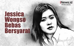 Infografis Jessica Wongso Bebas Bersyarat