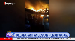 Rumah di Madiun Hangus Terbakar, Dua Sepeda Motor dan Hasil Panen Ludes