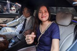 Senyum Jessica Kumala Wongso Terpidana Kasus Kopi Sianida Bebas Bersyarat
