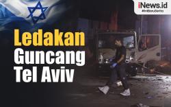 Infografis Ledakan Bom Mobil Guncang Tel Aviv