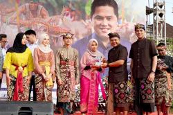 Rayakan HUT RI, Relawan BUMN di Jembrana Gelar Upacara dan Kegiatan Sosial