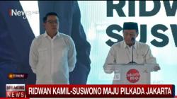Profil Suswono, Mantan Mentan Kini Jadi Pendamping Ridwan Kamil di Pilgub Jakarta