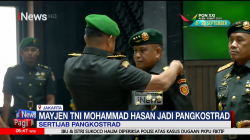 Mayjen TNI Mohammad Hasan Resmi Jabat Pangkostrad