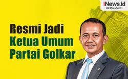 Infografis Bahlil Lahadalia Resmi Jadi Ketua Umum Partai Golkar