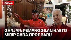 Ganjar Pranowo Sebut Pemanggilan Hasto oleh KPK Upaya Bungkam Sikap Kritis