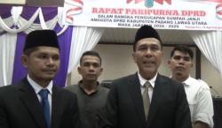 Dilantik Jadi Anggota DPRD, Ini Kata Gusman Efendi Siregar Ketua DPD Partai Perindo Paluta<