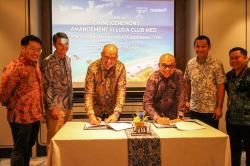 Penandatanganan Perpanjangan Pemanfaatan Lahan The Nusa Dua