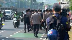 3.200 Personel Kepolisian Amankan Aksi Demo Tolak RUU Pilkada di DPR/MPR RI