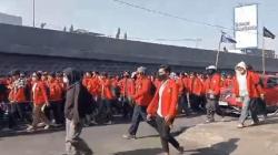 Situasi di Gedung DPRD Sulsel, Ribuan Mahasiswa Berdatangan Tolak Revisi UU Pilkada