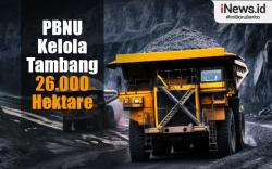 Infografis PBNU Bakal Kelola Tambang 26.000 Hektare di Kaltim