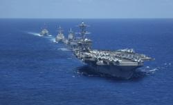 Houhti Klaim Serang Kapal Induk AS USS Abraham Lincoln dengan Drone dan Rudal