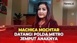 Anak Machica Mochtar Diamankan di Polda Metro Jaya usai Demo, Alami Patah Tulang Hidung