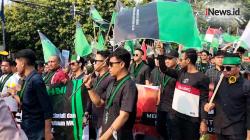 Gelar Unjuk Rasa di Depan KPU RI, HMI Desak segera Keluarkan PKPU Sesuai Putusan MK