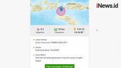 Gempa M5,2 Guncang Tambolaka NTT Hari Ini
